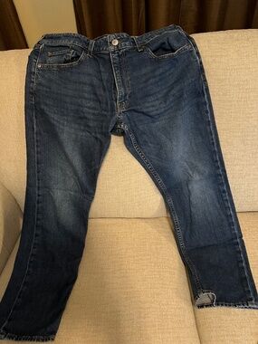 Bonobos blue jeans, 34x28 slim fit